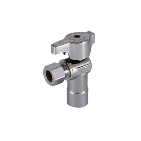 Legend Valve 1/2SWTX3/8OD T595 NL CHR STOP 114-613NL